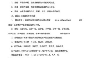 介绍音乐的常识（音乐的简单介绍）