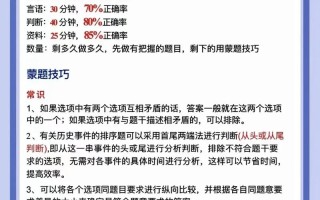 常识蒙题秒杀 - 常识判断蒙题技巧喜哥