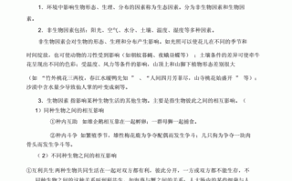 常见常识生物 - 常见常识生物思维导图