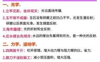 下列物理常识 - 物理常识有哪些