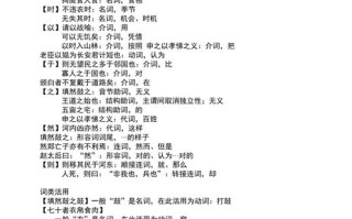 刘向文学常识（9个文学常识）