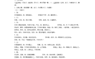 诗经知识常识，诗经知识点总结