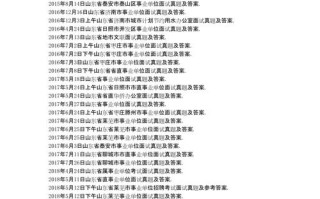 山东常识时政 - 山东时政热点2020汇总