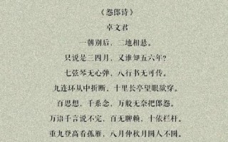 诗歌种类常识，诗歌常见分类