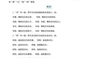 谦辞敬辞文学常识，谦敬词文化常识