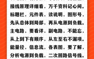 初学水电工常识和基本（水电工基本常识要懂哪些）