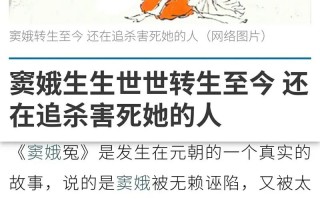 窦娥文学常识（窦娥冤文化文学常识）