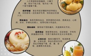 梨的健康常识，梨营养知识
