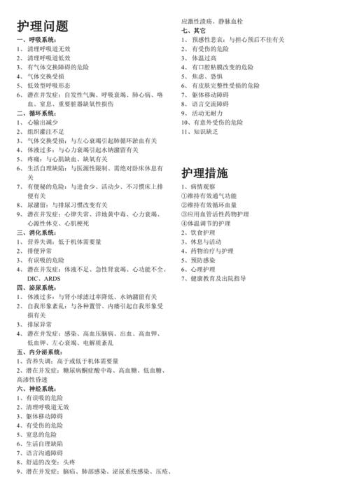 护理常识备考资料 - 护理常识备考资料有哪些-第6张图片-牛逼常识网 护理常识备考资料 - 护理常识备考资料有哪些-第6张图片-牛逼常识网