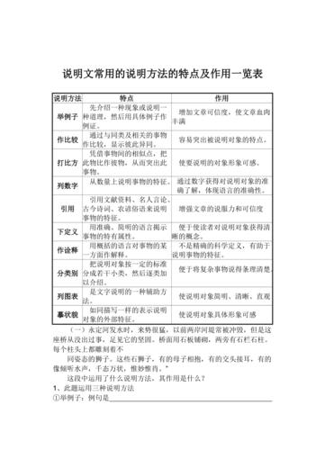 说明语言常识(说明语言常考题型)-第8张图片-牛逼常识网 说明语言常识(说明语言常考题型)-第8张图片-牛逼常识网