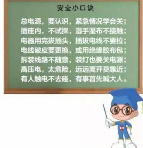 用电常识儿童,儿童用电安全小口诀-第4张图片-牛逼常识网 用电常识儿童,儿童用电安全小口诀-第4张图片-牛逼常识网