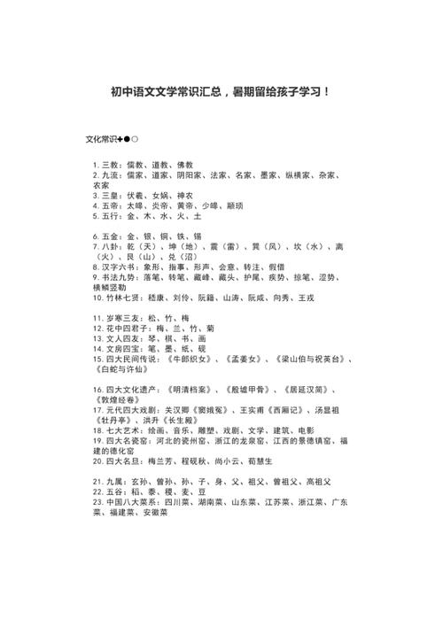 文学常识小册(文学常识小册子图片)-第3张图片-牛逼常识网 文学常识小册(文学常识小册子图片)-第3张图片-牛逼常识网
