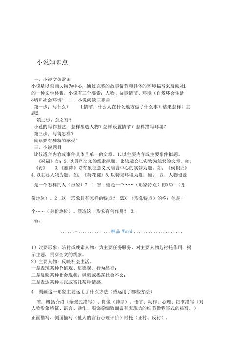 名著文体常识 - 名著的体裁有哪些-第6张图片-牛逼常识网 名著文体常识 - 名著的体裁有哪些-第6张图片-牛逼常识网