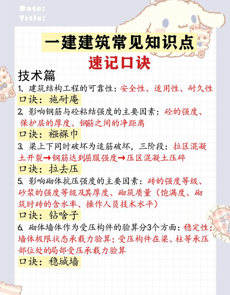 土建技术常识 - 土建技术常识汇总-第3张图片-牛逼常识网 土建技术常识 - 土建技术常识汇总-第3张图片-牛逼常识网