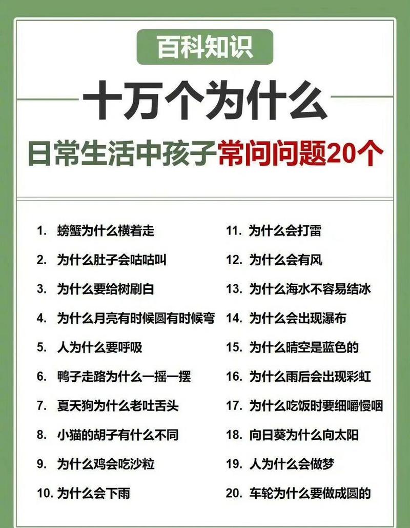 为什么常识么(生活常识为什么)-第4张图片-牛逼常识网 为什么常识么(生活常识为什么)-第4张图片-牛逼常识网