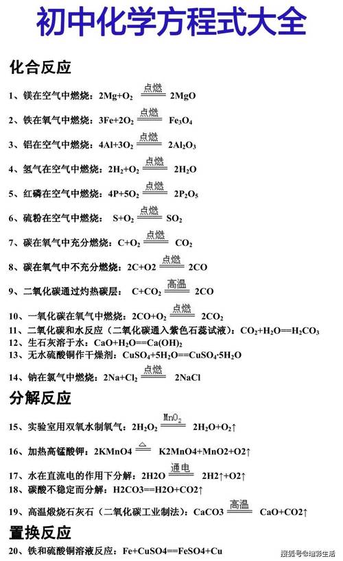 初中的化学常识(初中化学常识性知识)-第4张图片-牛逼常识网 初中的化学常识(初中化学常识性知识)-第4张图片-牛逼常识网