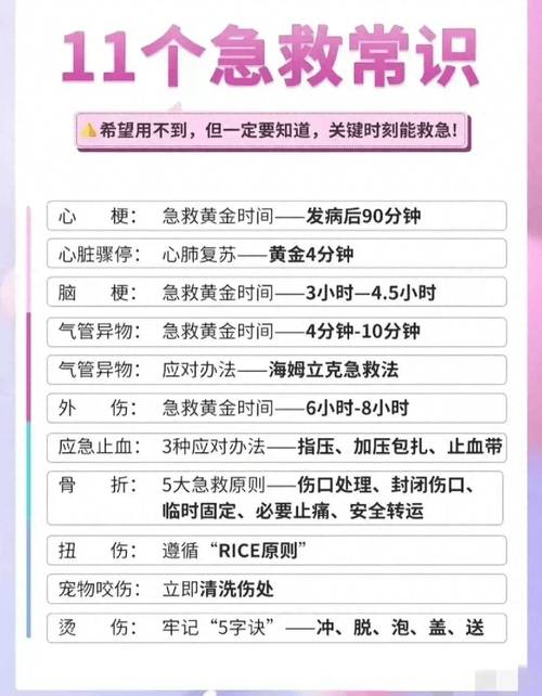 家庭急救常识大全,家庭急救的八个方面注意事项-第4张图片-牛逼常识网 家庭急救常识大全,家庭急救的八个方面注意事项-第4张图片-牛逼常识网
