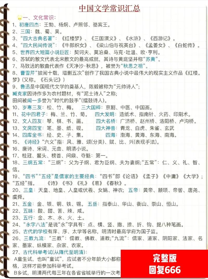 文学常识书推荐 - 文学常识课外-第3张图片-牛逼常识网 文学常识书推荐 - 文学常识课外-第3张图片-牛逼常识网