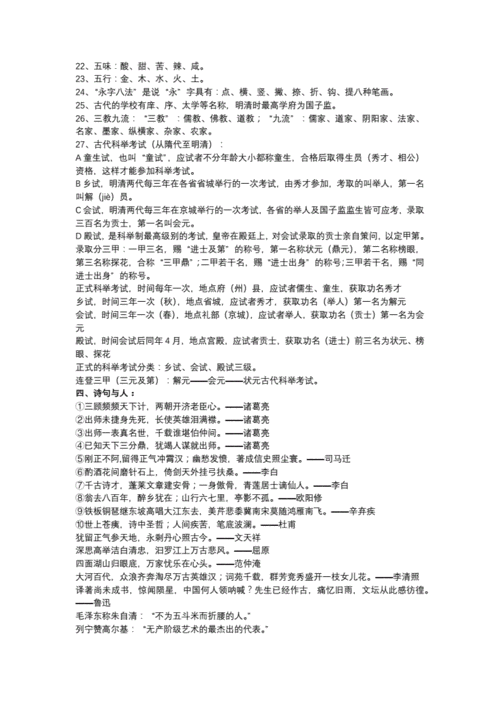 文化常识包括（文化常识指什么）