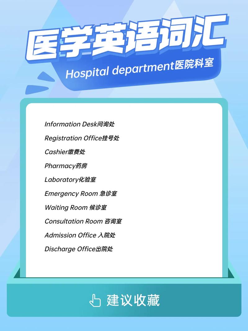 医用常识英语,医学常识用英语怎么说-第3张图片-牛逼常识网 医用常识英语,医学常识用英语怎么说-第3张图片-牛逼常识网
