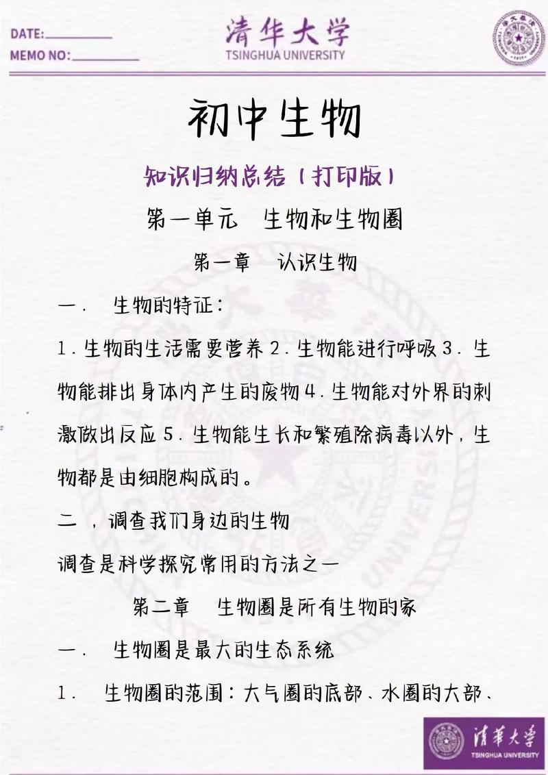 生物常识初中(生物初中知识点全部)-第2张图片-牛逼常识网 生物常识初中(生物初中知识点全部)-第2张图片-牛逼常识网