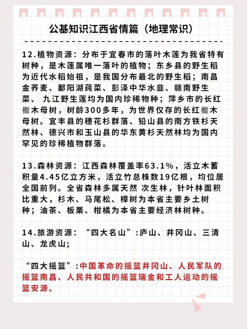 关于江西常识(江西相关资料)-第5张图片-牛逼常识网 关于江西常识(江西相关资料)-第5张图片-牛逼常识网