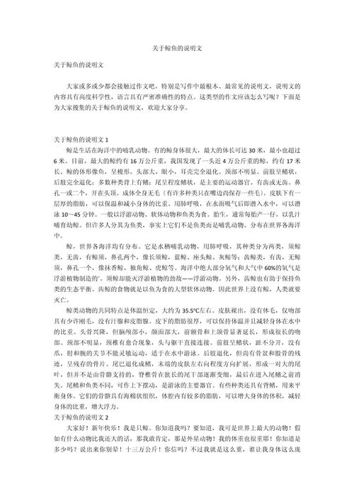 鲸是一篇常识性 - 鲸是一篇什么文章-第3张图片-牛逼常识网 鲸是一篇常识性 - 鲸是一篇什么文章-第3张图片-牛逼常识网