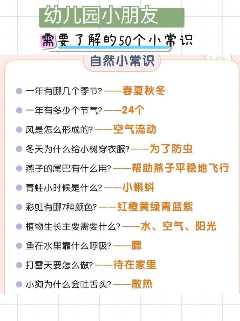 五岁生活常识 - 5岁常识-第5张图片-牛逼常识网 五岁生活常识 - 5岁常识-第5张图片-牛逼常识网
