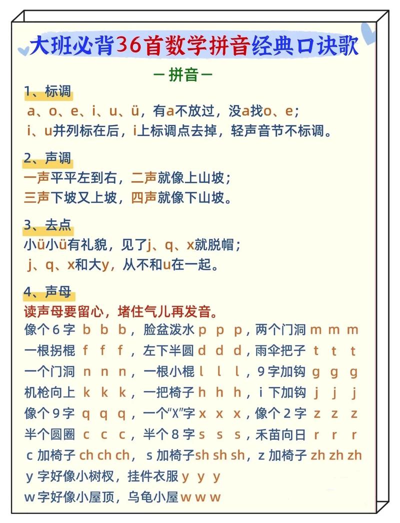 拼音常识口诀,拼音读音口诀-第3张图片-牛逼常识网 拼音常识口诀,拼音读音口诀-第3张图片-牛逼常识网