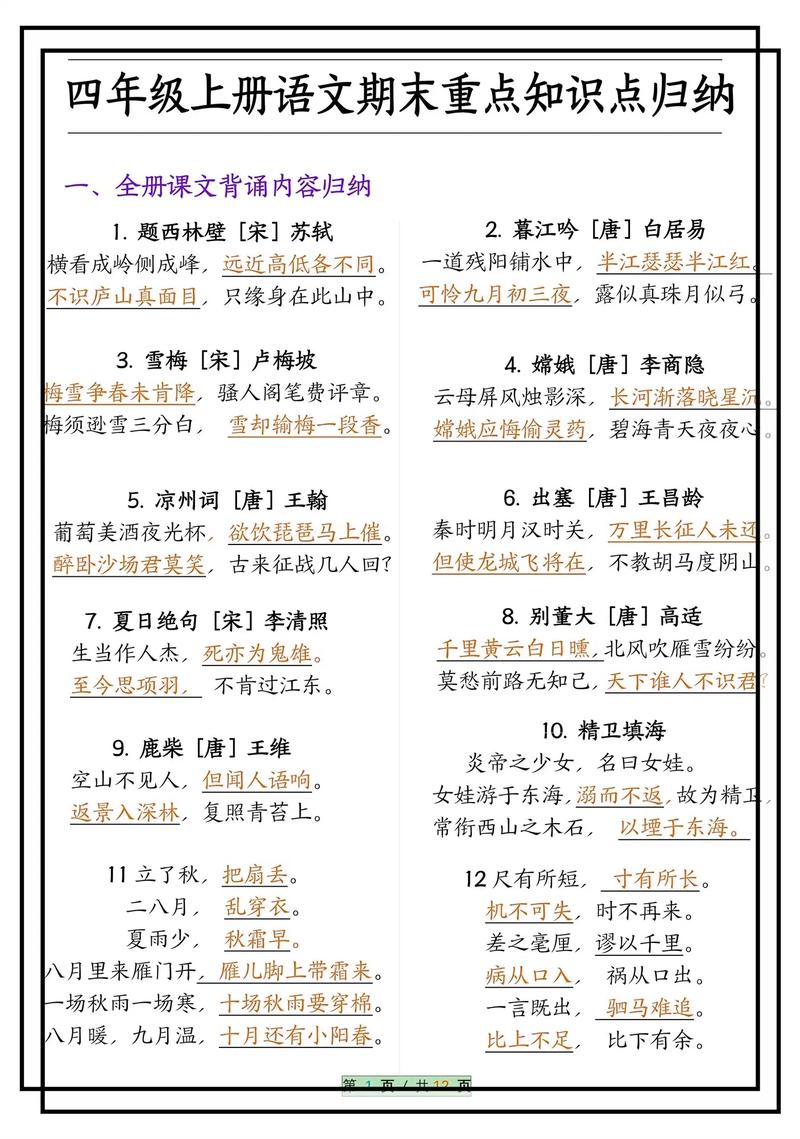 常识词语积累小学 - 小学常用词语分类大全-第4张图片-牛逼常识网 常识词语积累小学 - 小学常用词语分类大全-第4张图片-牛逼常识网