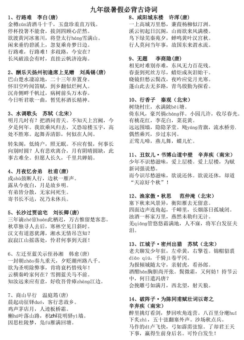 九下语文常识 - 九年级下语文文学常识-第4张图片-牛逼常识网 九下语文常识 - 九年级下语文文学常识-第4张图片-牛逼常识网